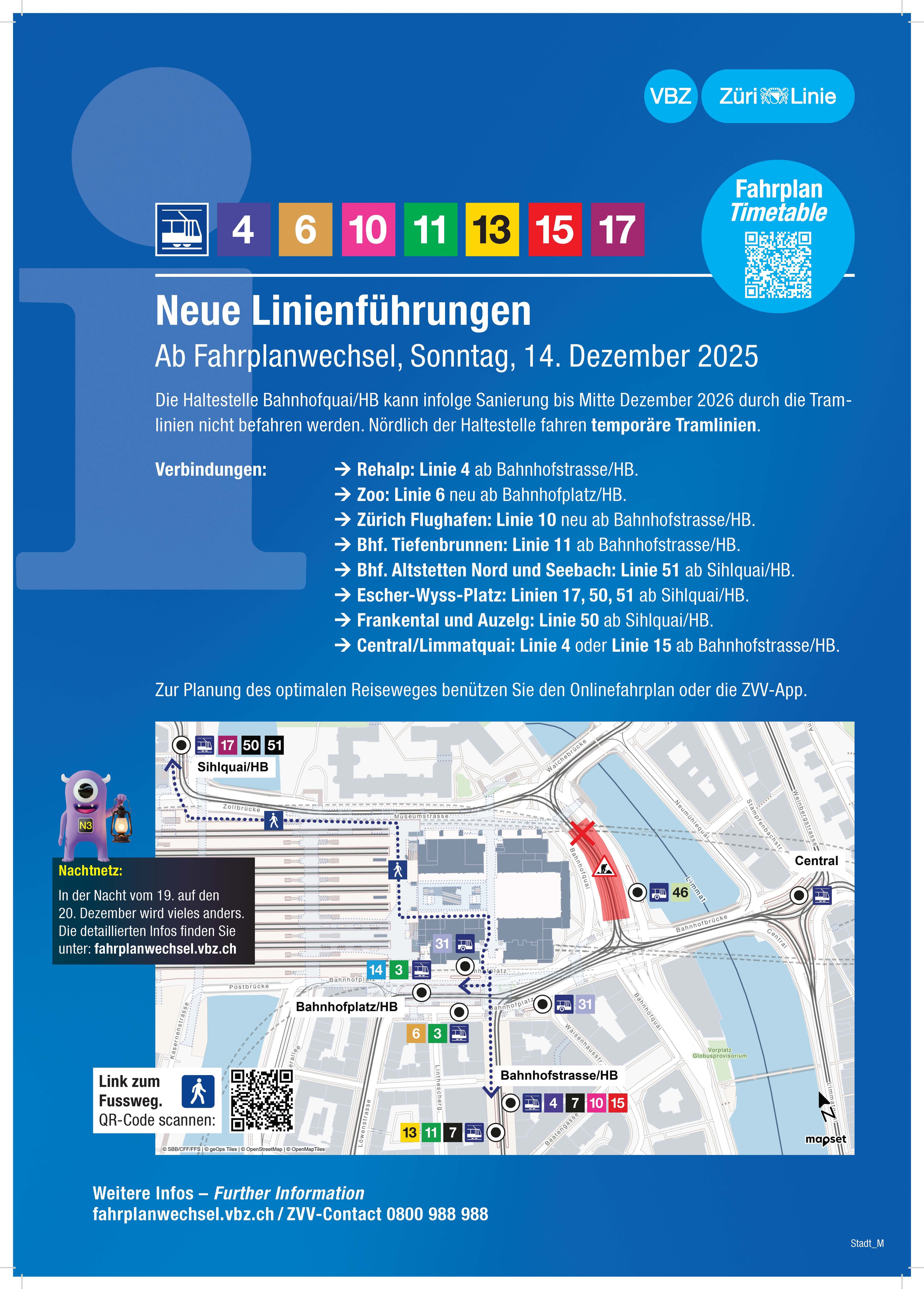 Starke Visualisierung am Beispiel der VBZ